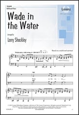 Wade in the Water SATB choral sheet music cover